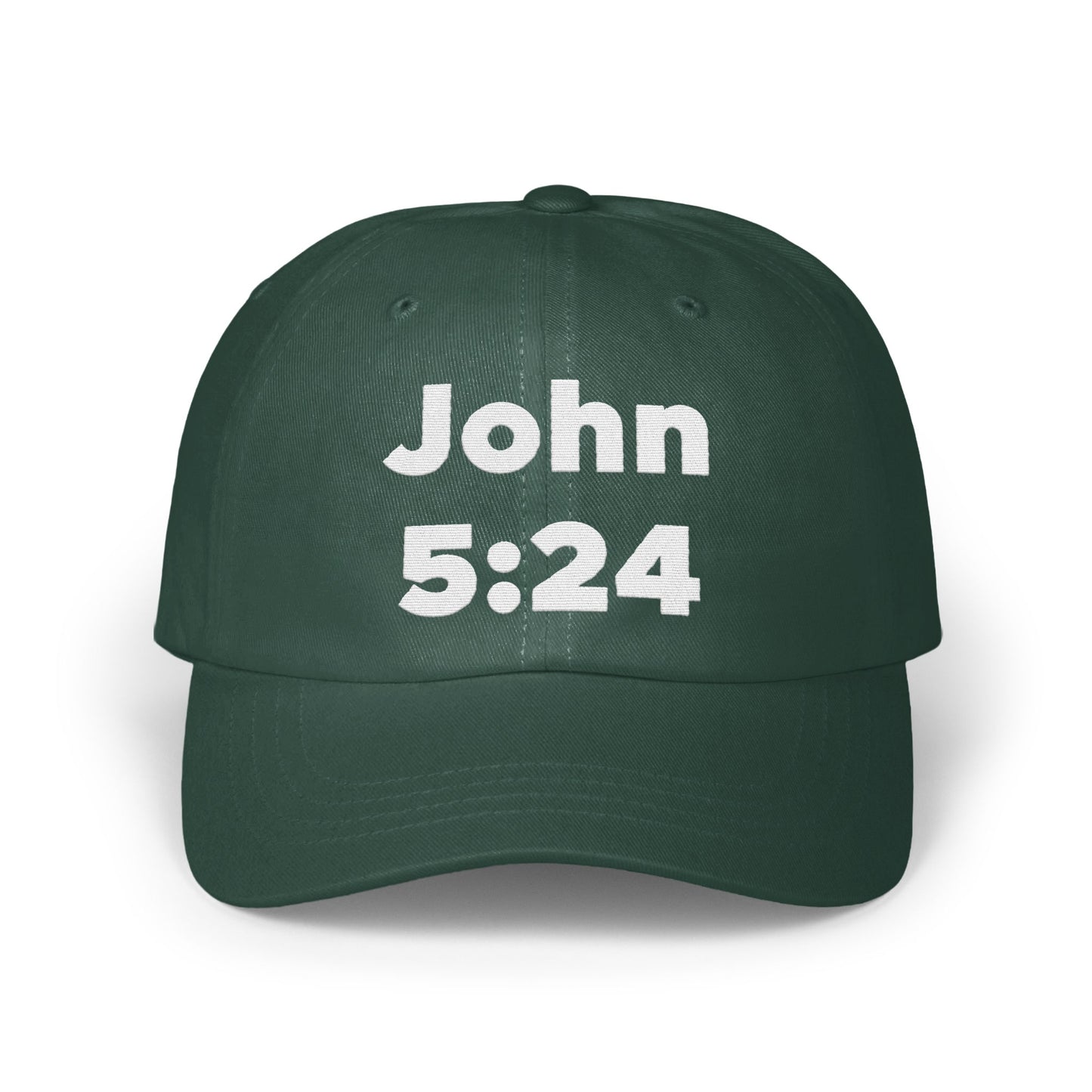 John 5:24 Baseball Cap Inspirational Hat product