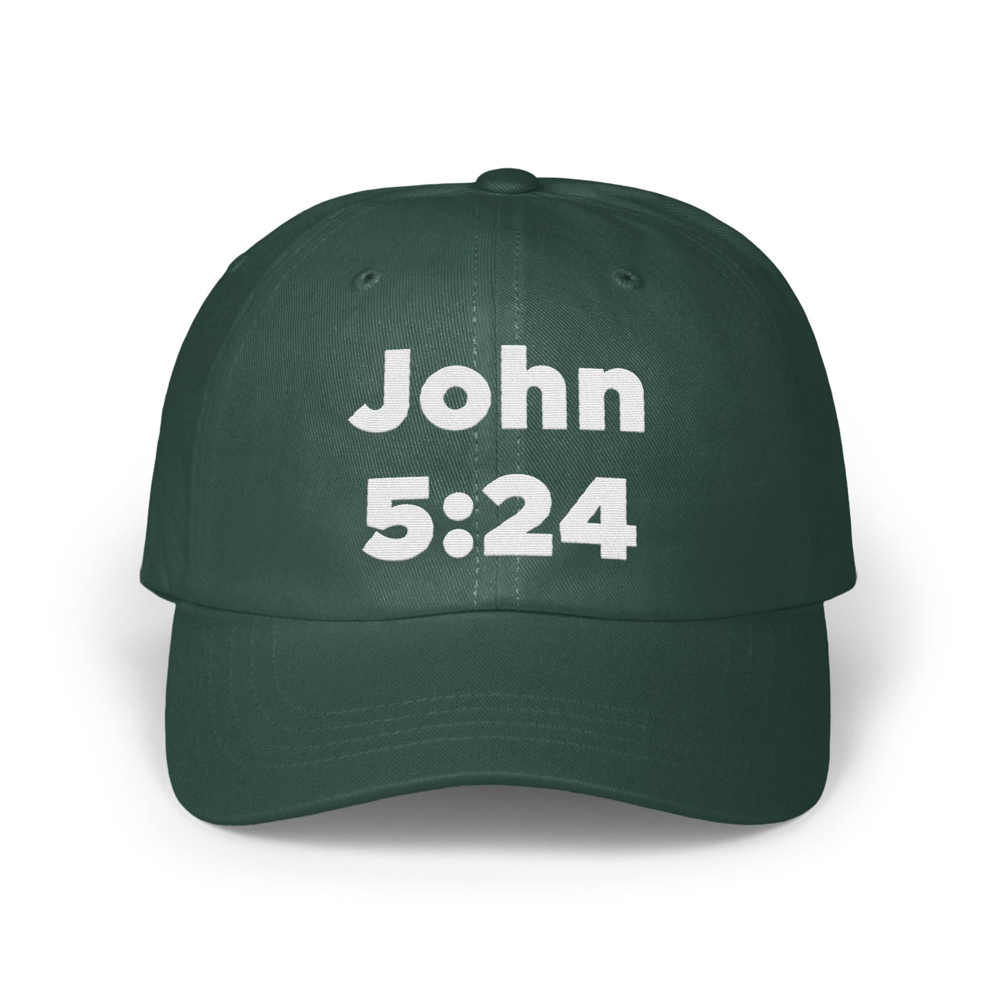 John 5:24 Baseball Cap Inspirational Hat product
