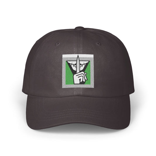Stealth Black Baseball Cap with Unique Graphic product