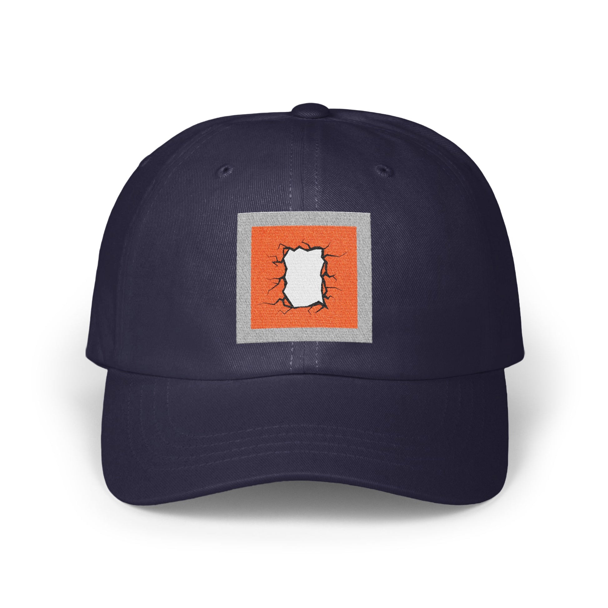 Unique Abstract Design on Dark Blue Cap product