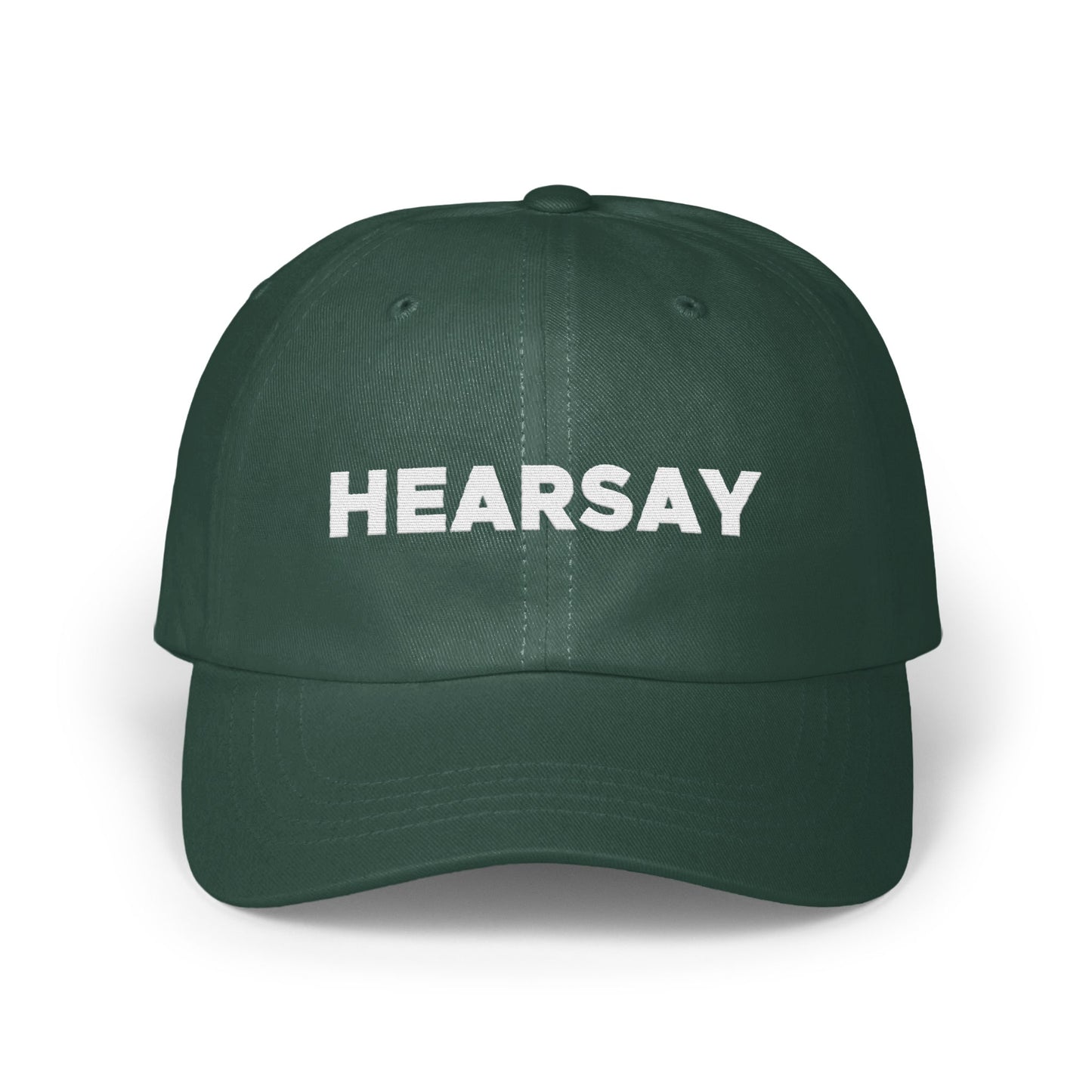 Hearsay Embroidered Design Cotton Dad Hat Product