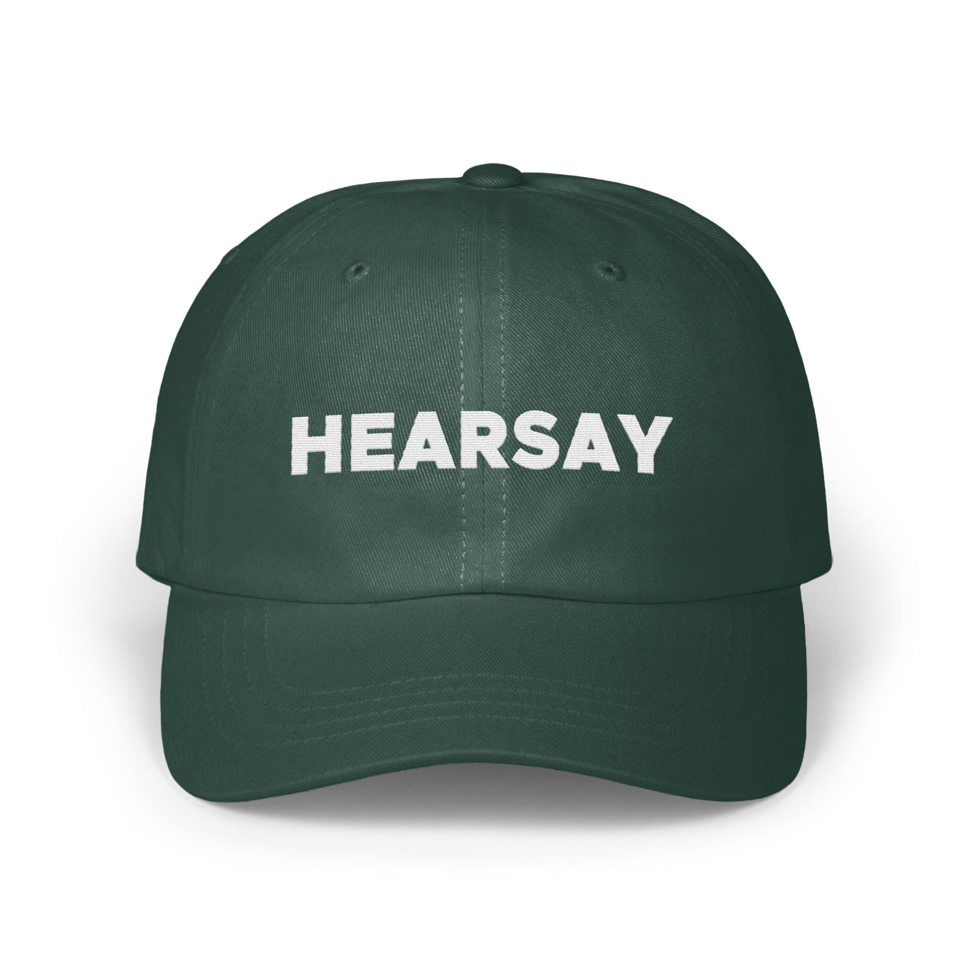Hearsay Embroidered Design Cotton Dad Hat Product