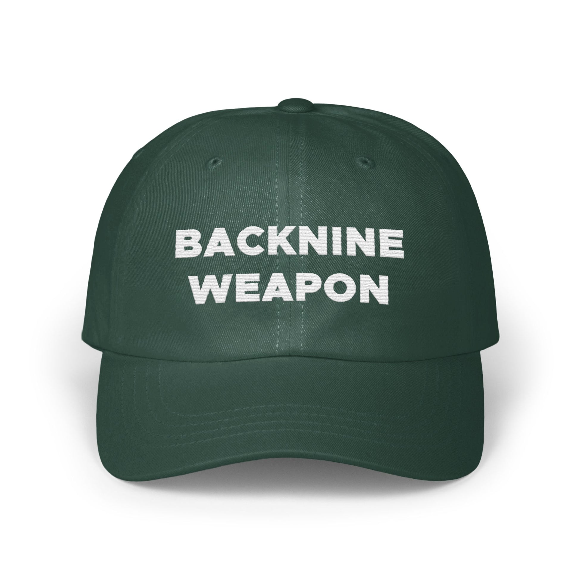 Backnine Weapon Embroidered Cap Classic Hat product type