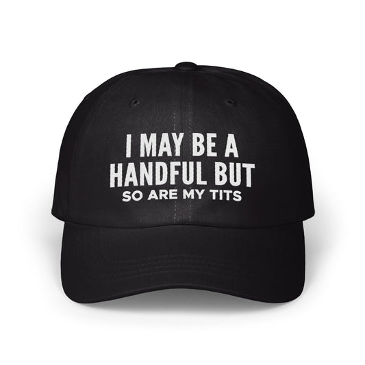 Humorous Statement Embroidered Black Baseball Cap product