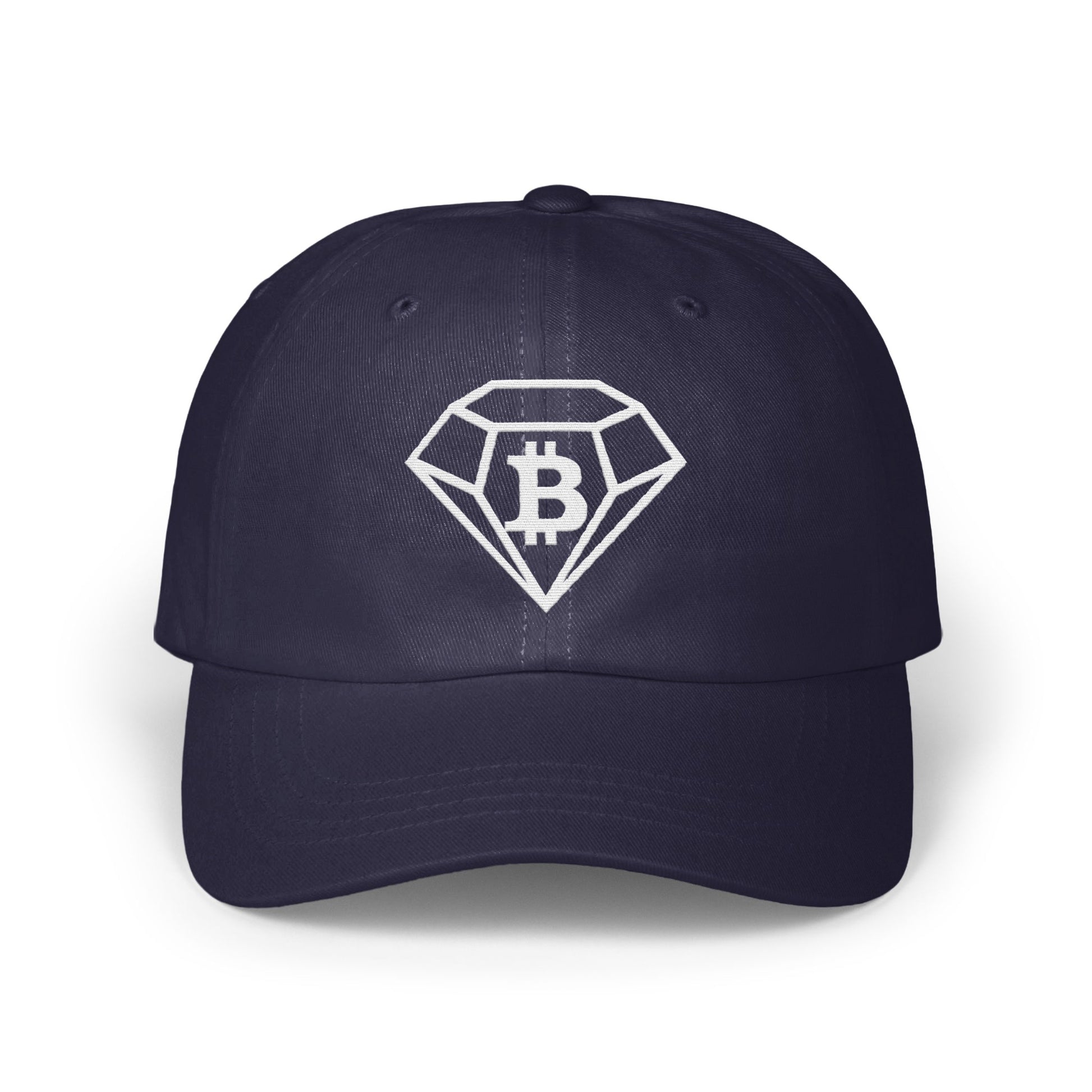 Sparkling Bitcoin Gem Design on a Trendy Cap product