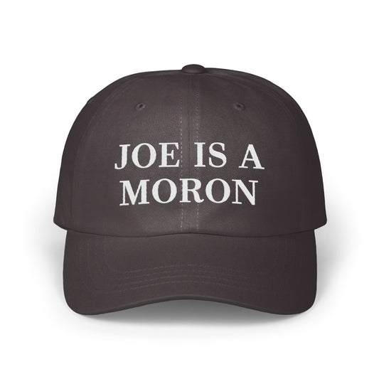 Joe Is a Moron Statement Cap product
