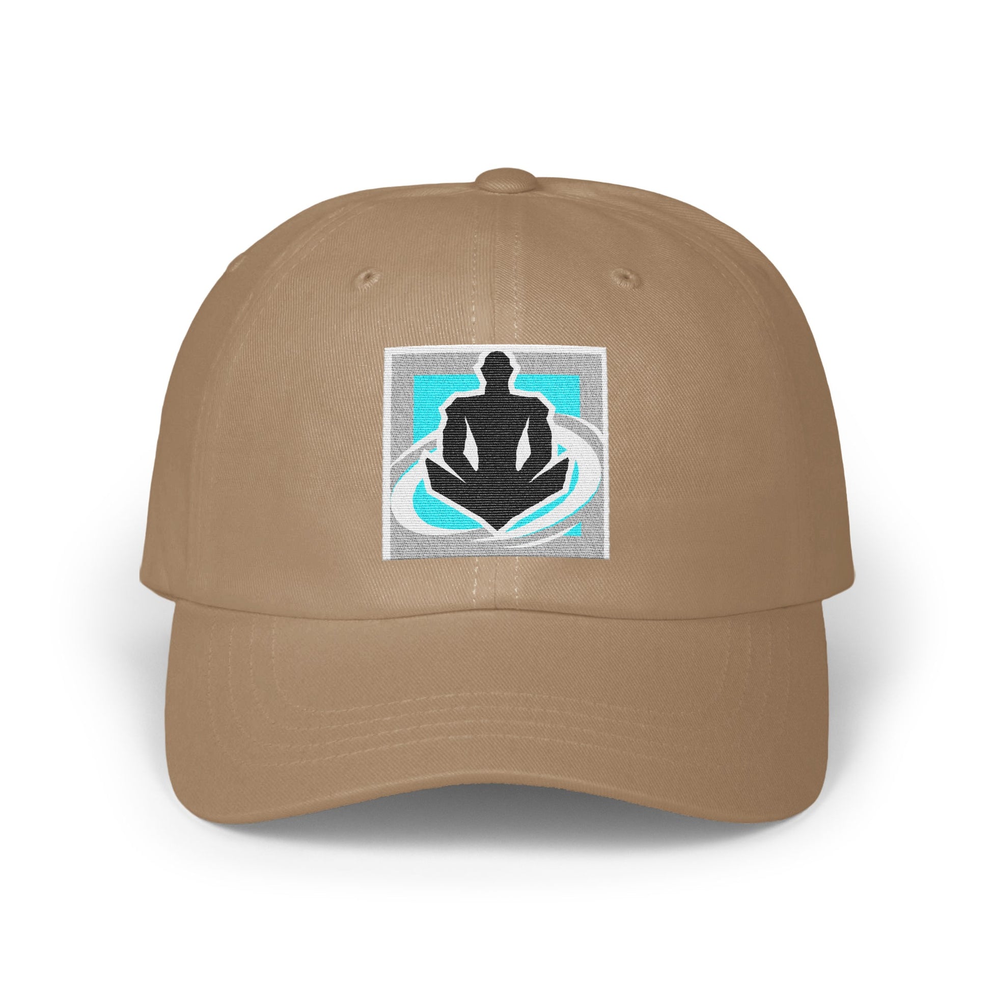 Modern Yoga Pose Embroidered Casual Cap product type