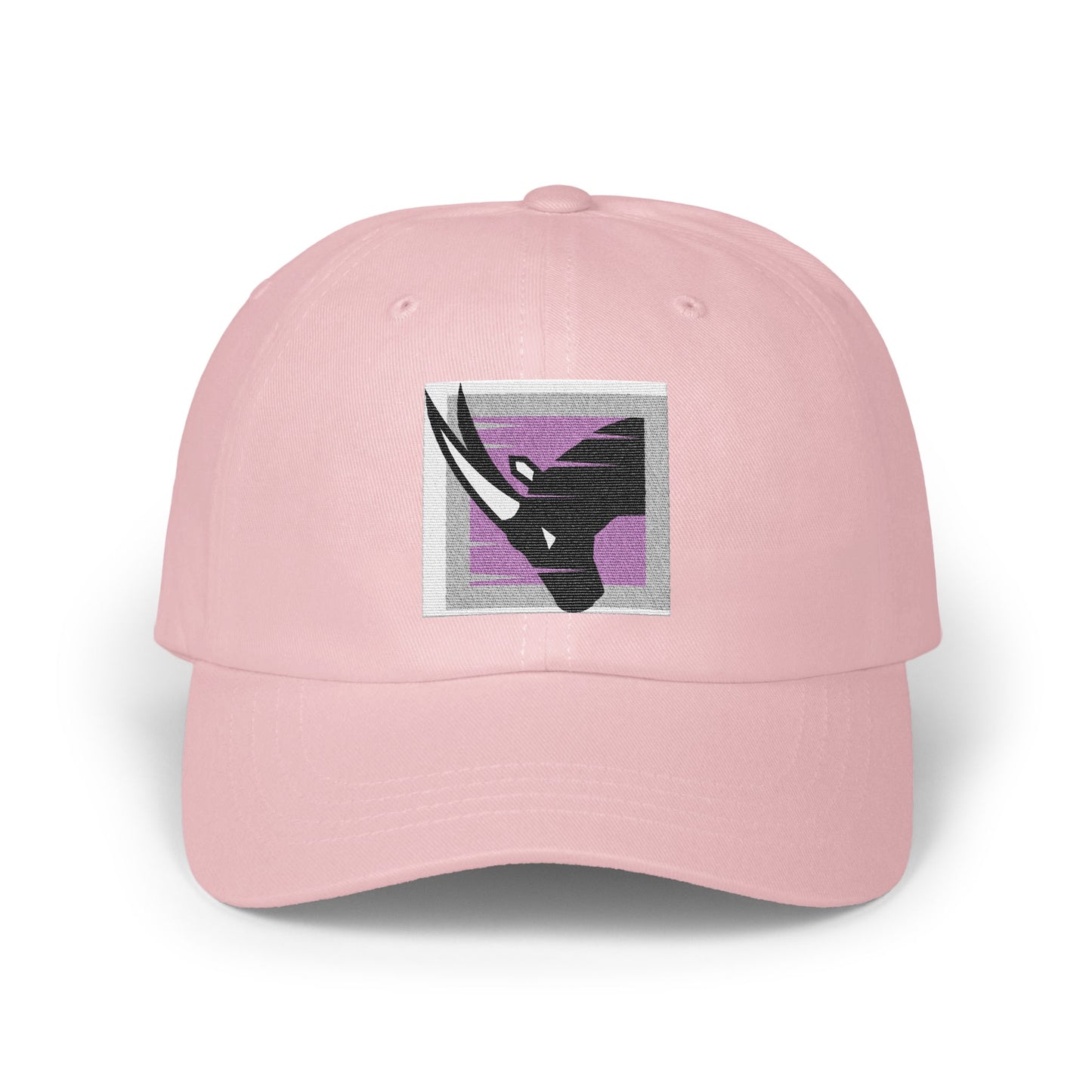 Pink Hat with Abstract Animal Design Fashion product