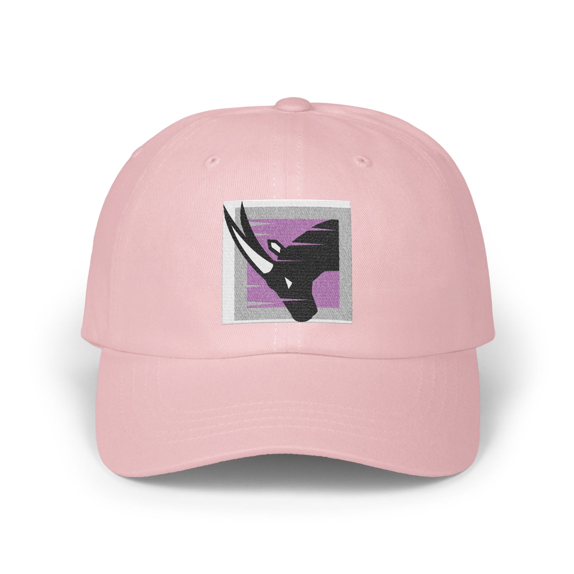 Pink Hat with Abstract Animal Design Fashion product
