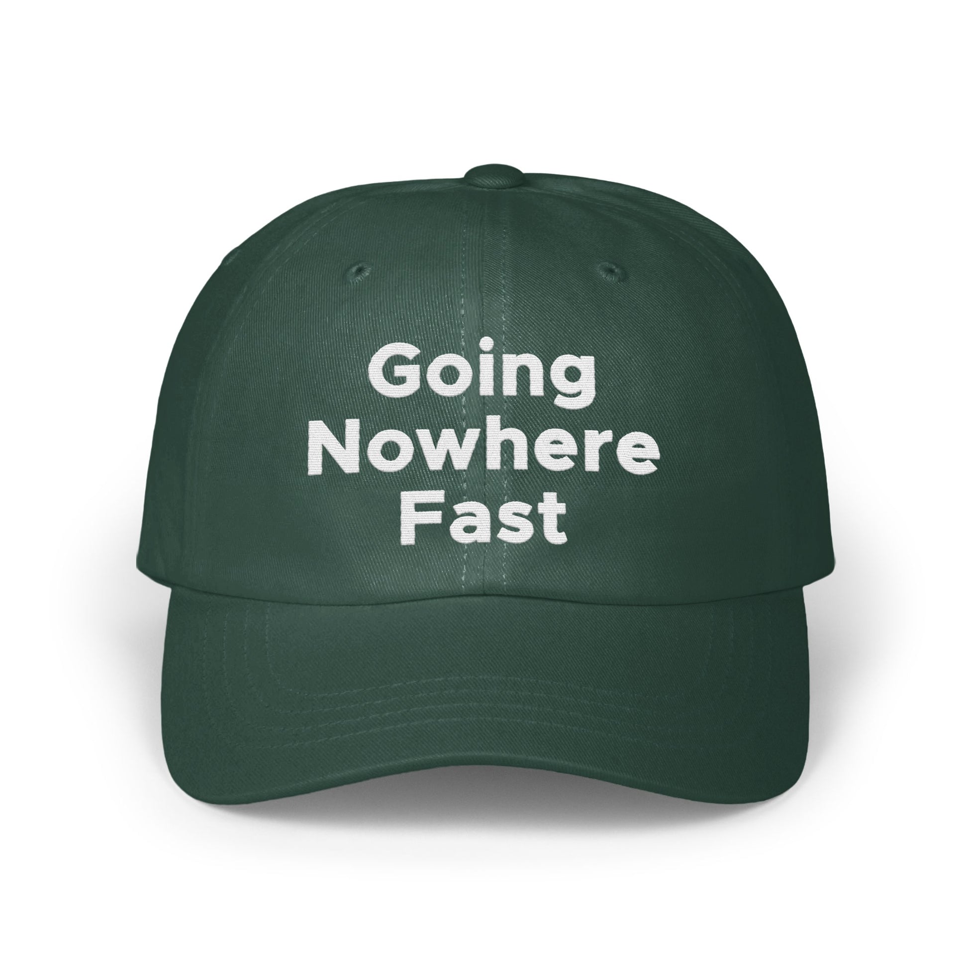 Going Nowhere Fast Embroidered Hat product