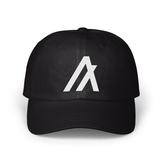 Stylish Black Baseball Cap with Bold Letter Design product