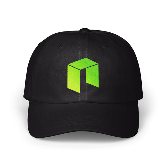 Neon Green Geometric Pattern on Black Hat product